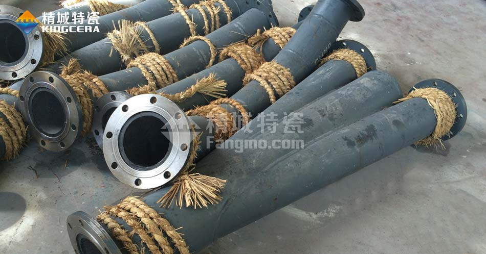 自蔓延离心浇铸耐磨陶瓷钢管制作工艺简介