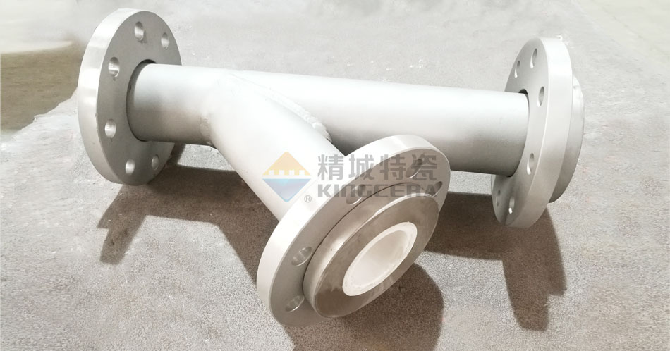 一体成型耐磨陶瓷管