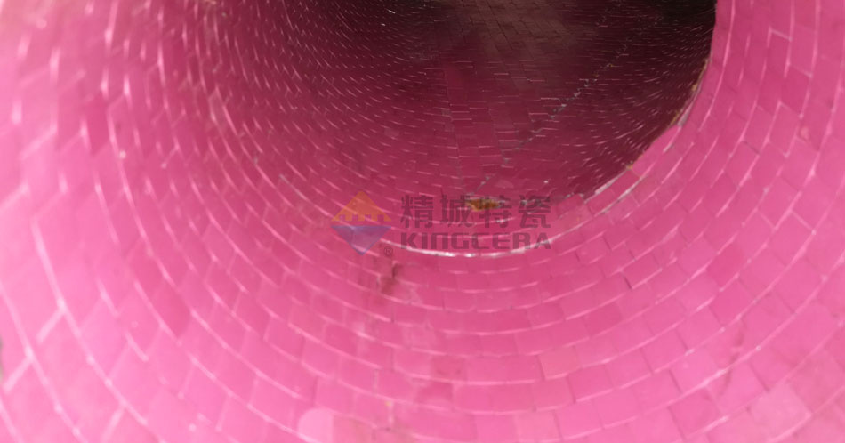 耐磨陶瓷贴片管道(大口径)
