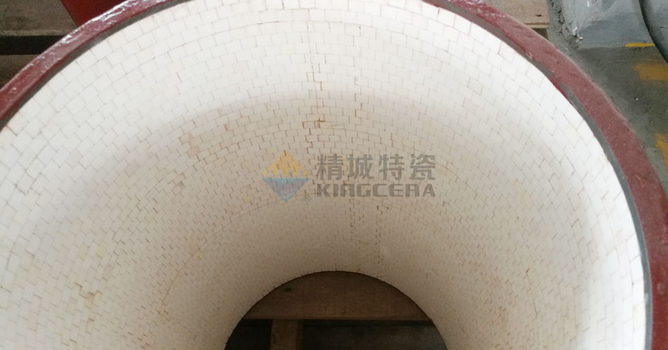 耐磨陶瓷贴片管道(大口径)