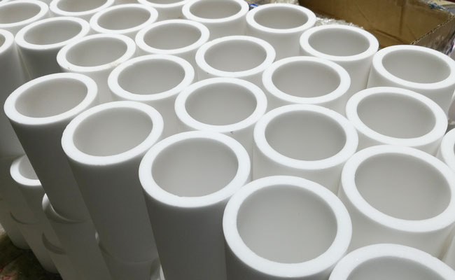 整体耐磨陶瓷管内衬陶瓷环
